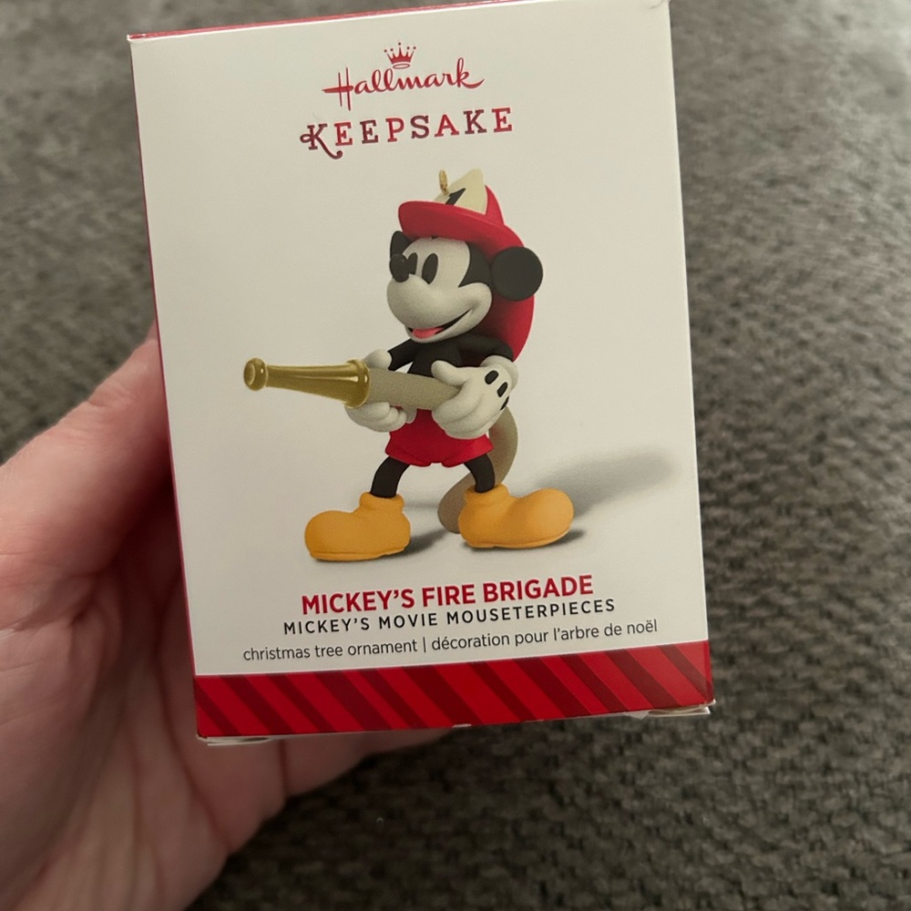 Hallmark Keepsake Mickey's Fire Brigade Ornament